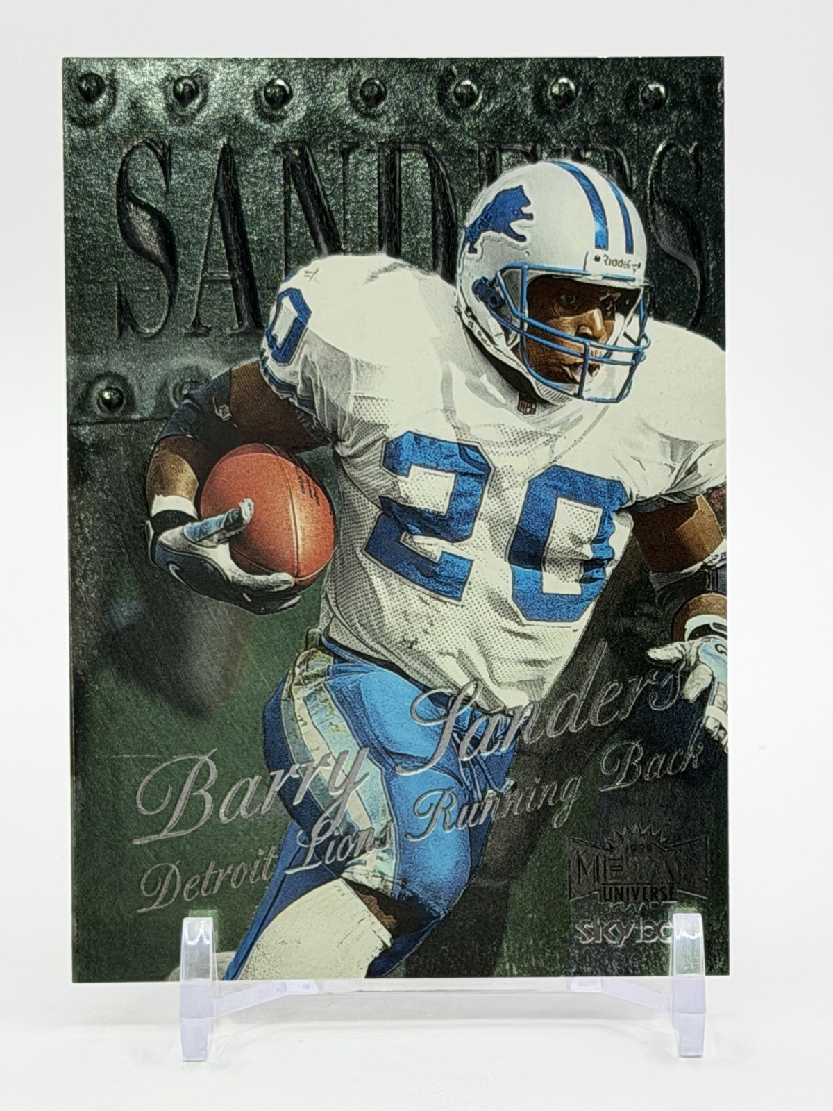 Barry Sanders - Detroit Lions - 1999 Skybox Metal Universe - # 175