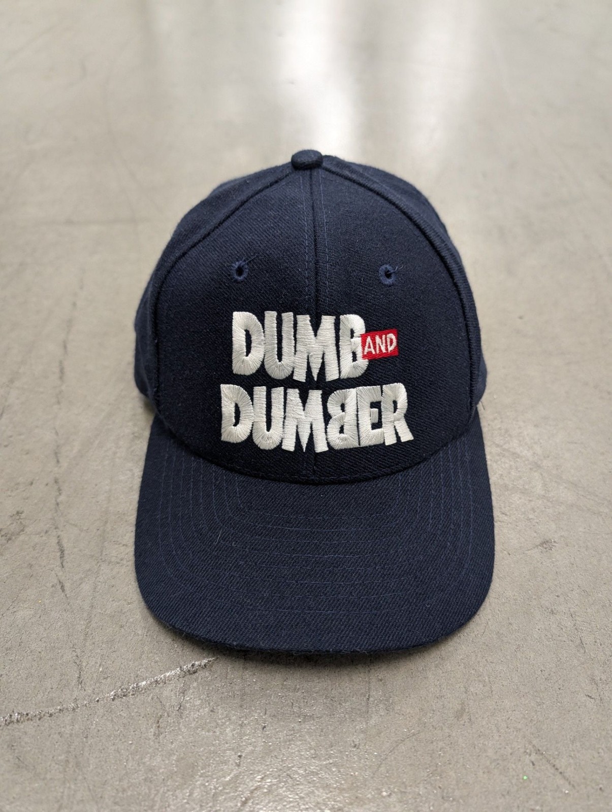 Dumb And Dumber Movie Promo Snapback Hat Vintage Rare Dumb And Dumber Movie Promo Snapback Hat Vintage Rare