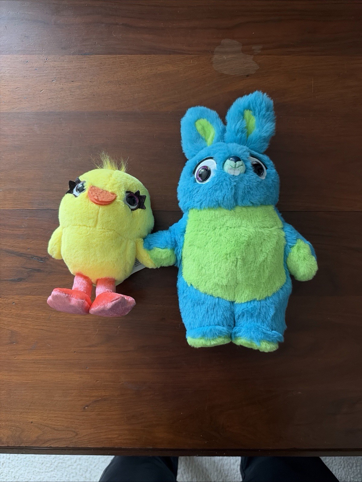 Disney/Pixar Talking Bunny &DuckyPlushStuffed Animals, not working correctly Disney/Pixar Talking Bunny &DuckyPlushStuffed Animals, not working correctly