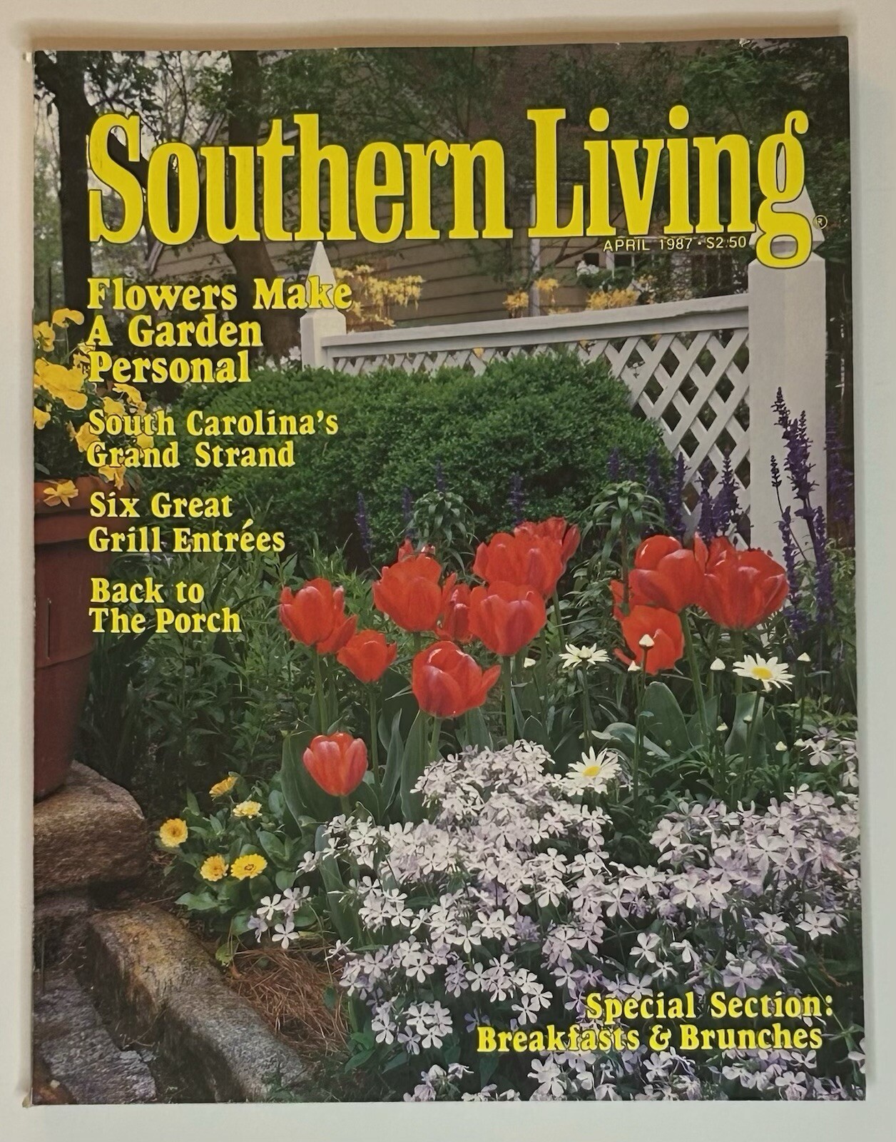 VTG Southern Living Magazine - S. Carolina - April 1987 80’s Back Issue Retro