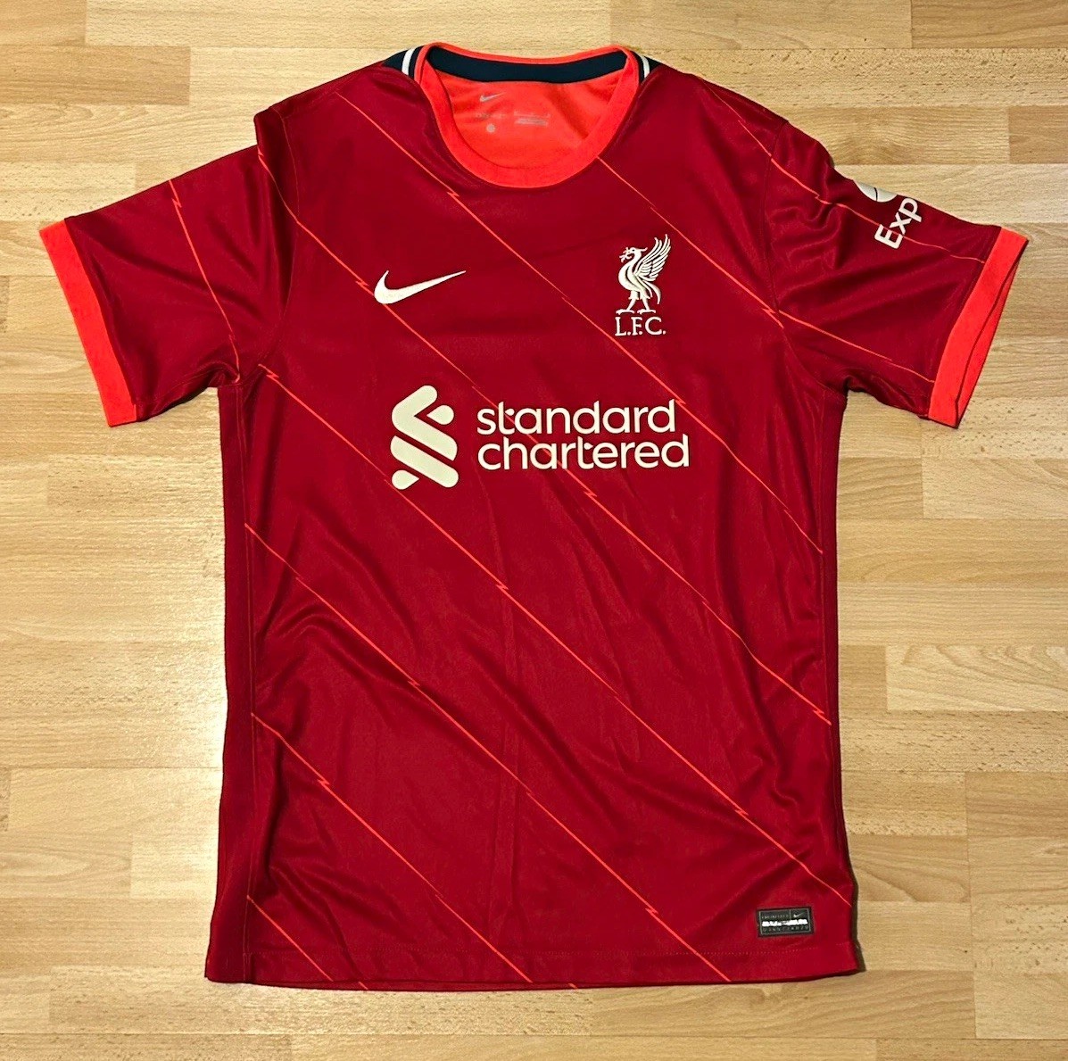 Nike Dri-FIT Liverpool 21/22 Sadio Mané #10 Soccer Jersey Men\'s Size M Replica