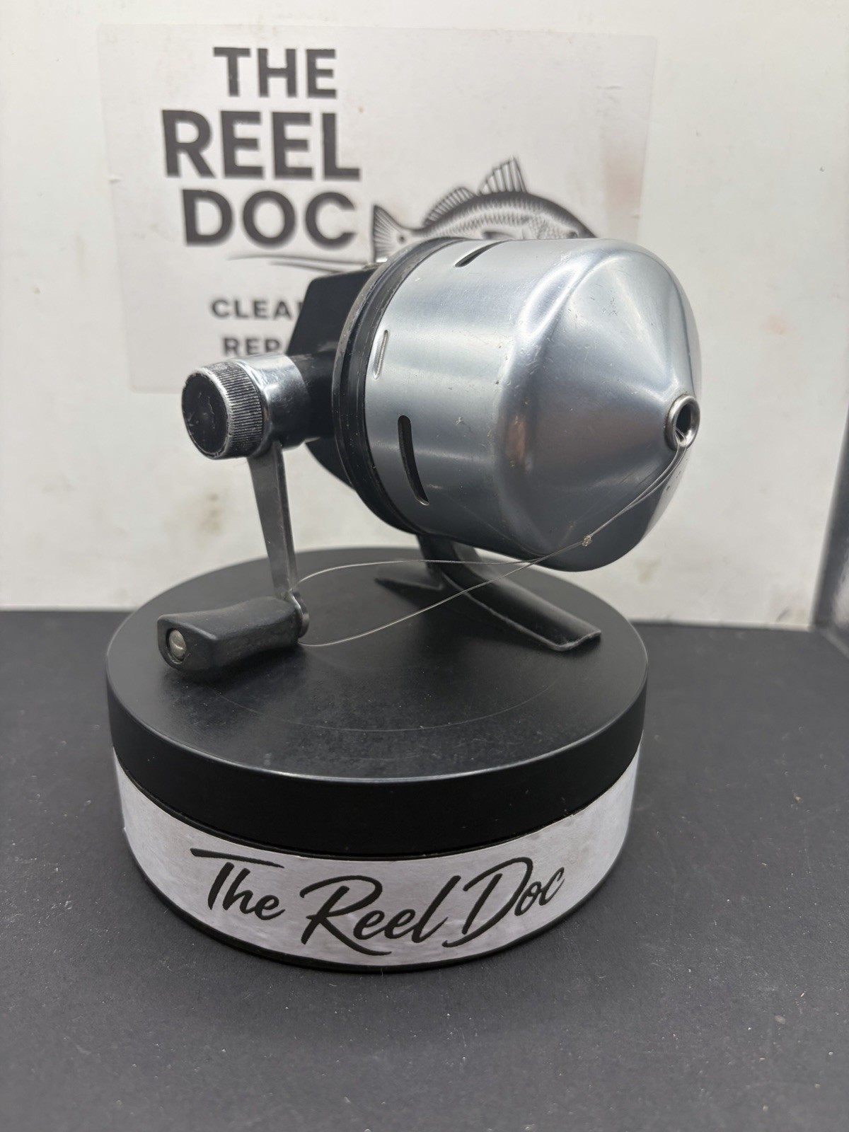 Vintage Garcia ABU-MATIC 290 Spincast Reel Made in Sweden Abu Matic