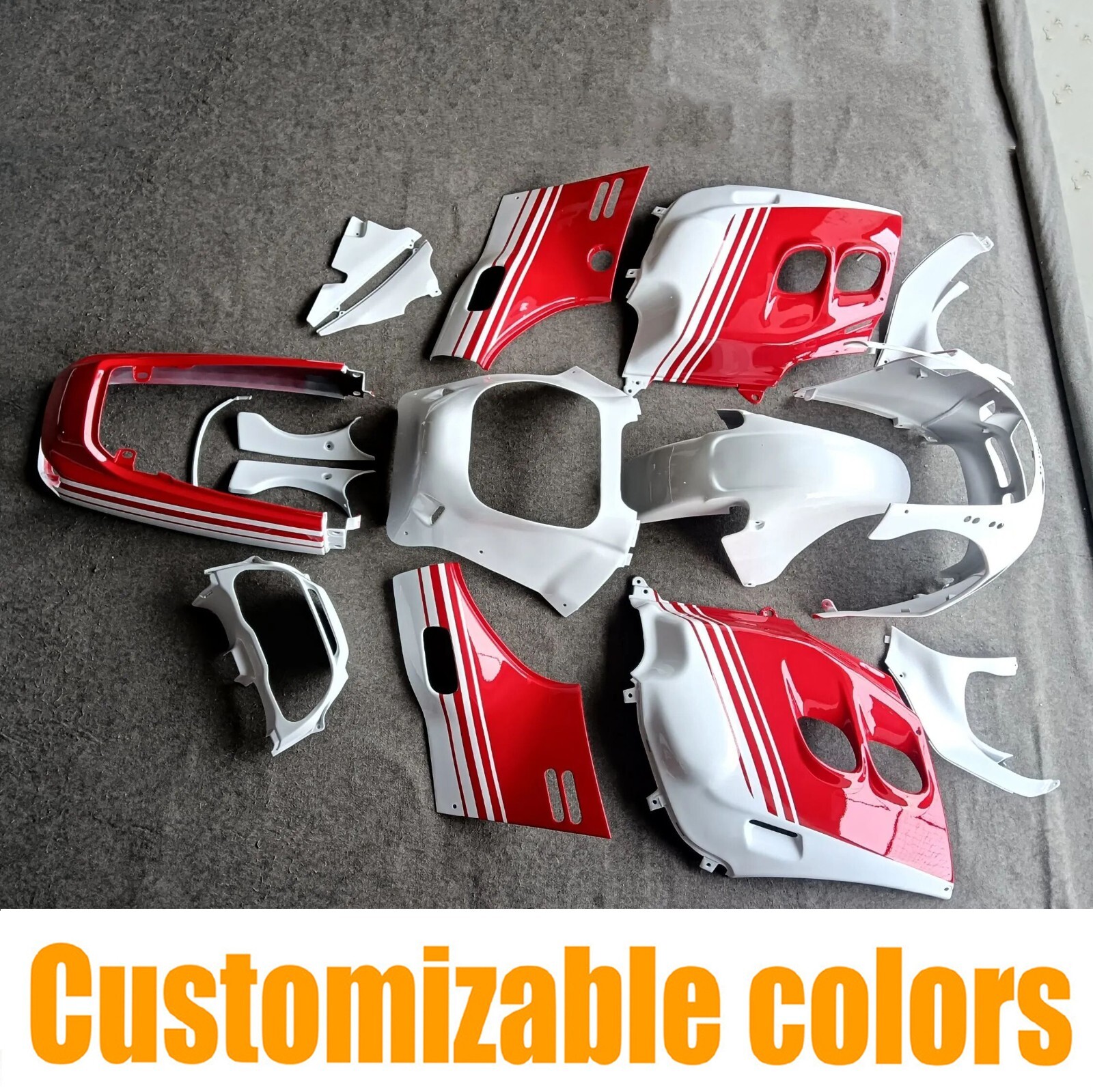 ABS Fairing Bodywork Kit Panel Set Fit For Honda Hurricane CBR750F 1985-1988