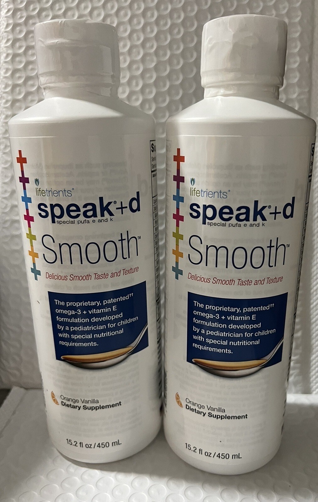 2 Bottles For $163 Lifetrients Speak+D Smooth Orange Vanilla 15.2 oz GET IT NOW