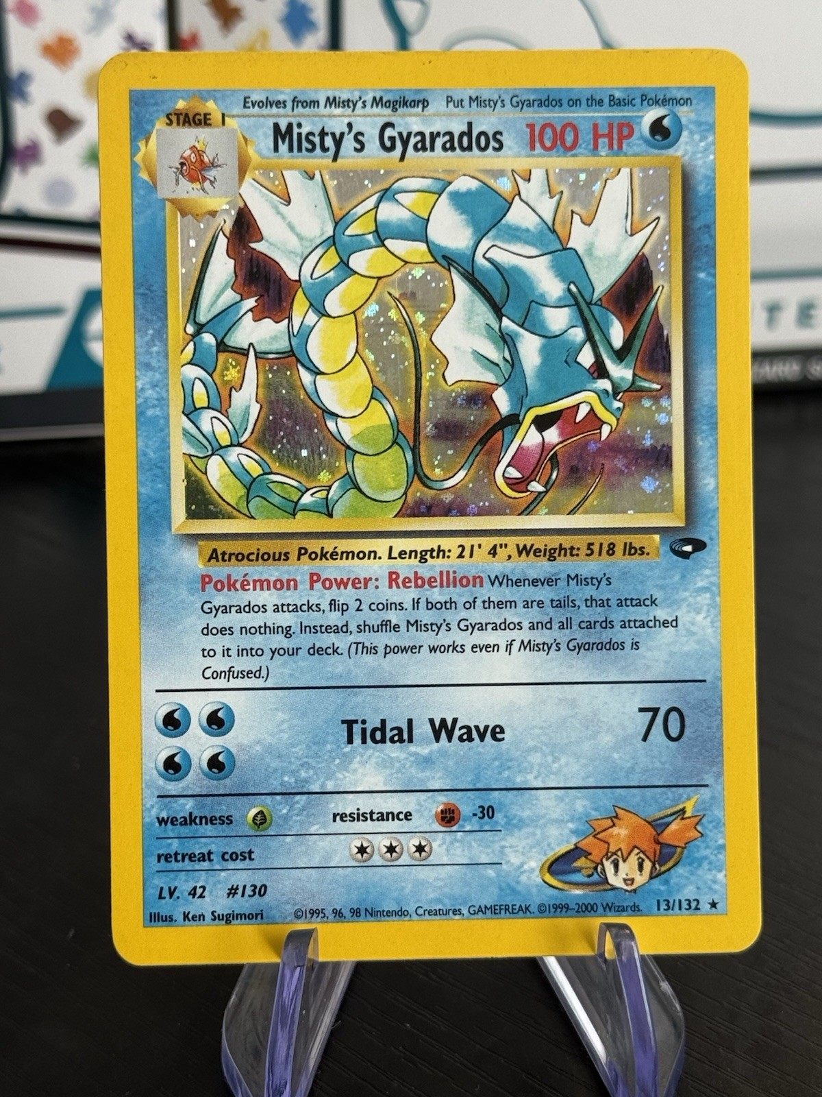 Misty\'s Gyarados - Gym Challenge 13/132 Misty\'s Gyarados - Gym Challenge 13/132