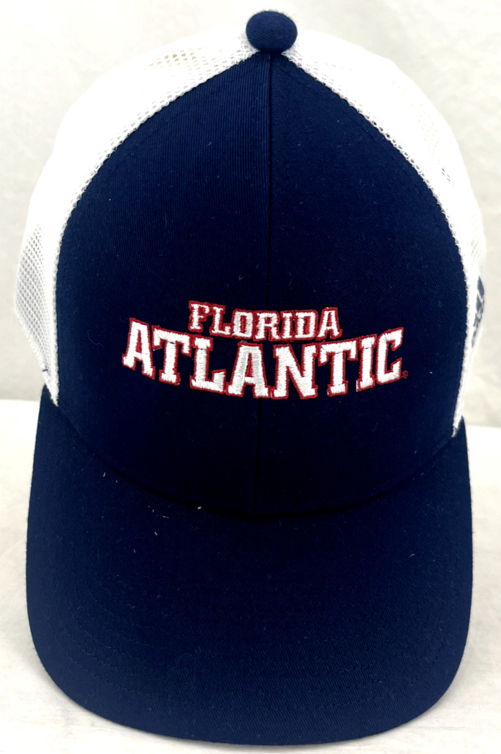 NEW Florida Atlantic FAU Owls Adidas Embroidered  Snapback Trucker Blue Cap Hat