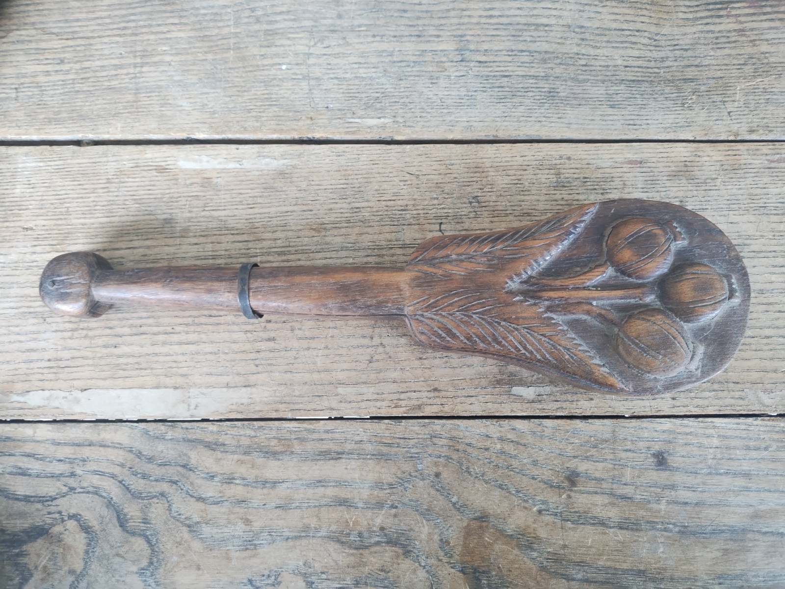 antique chinese opium scale dotchin carved wood case w weight 19th century gold