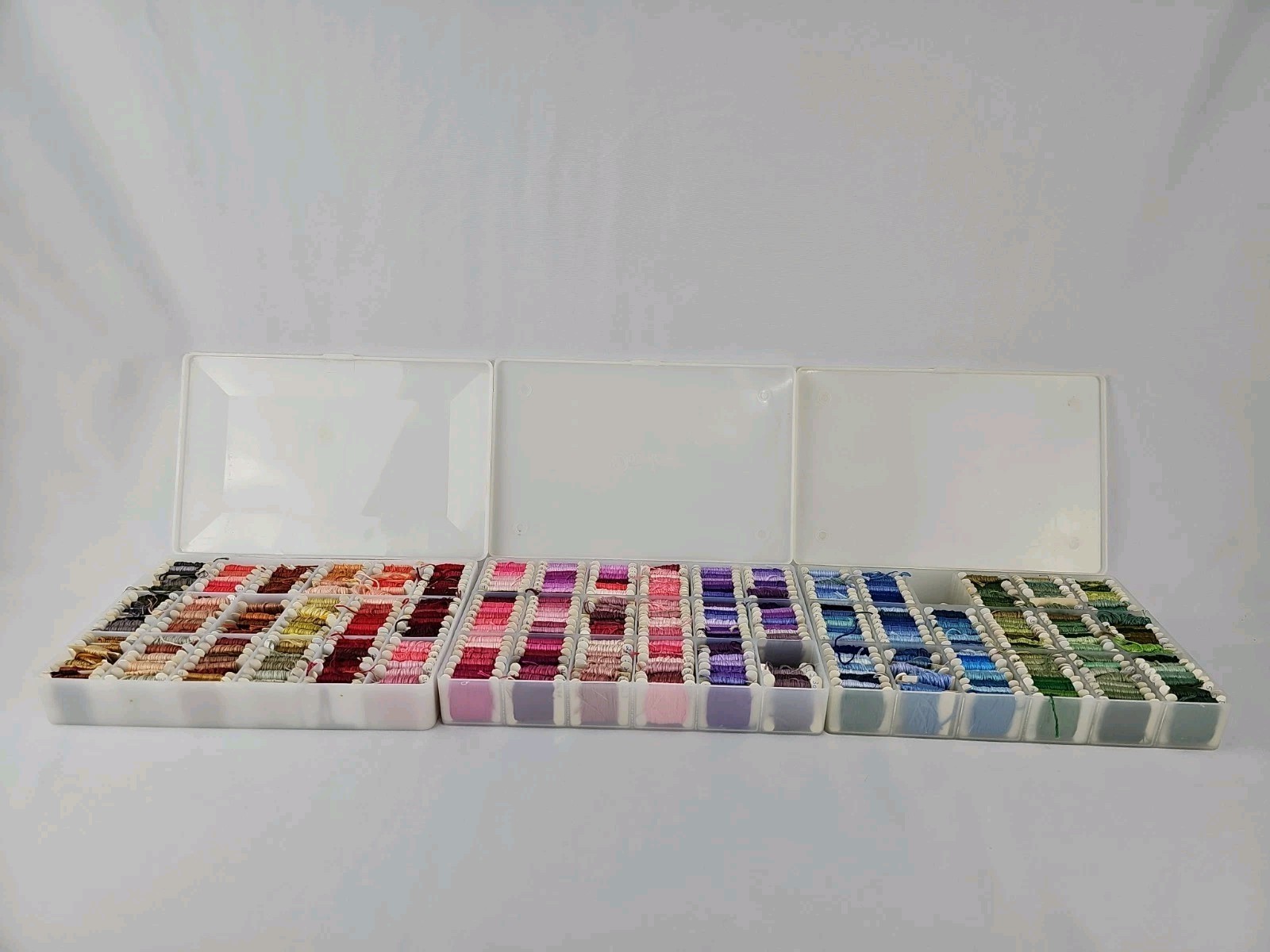Lot 3 cases of DMC/Anchor Embroidery Floss Cross Stitch Carded With Numbers -445 Lot 3 cases of DMC/Anchor Embroidery Floss Cross Stitch Carded With Numbers -445