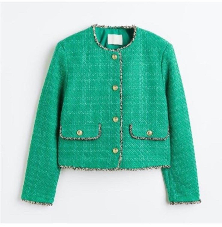 NWT H&M Tweed Jacket XS