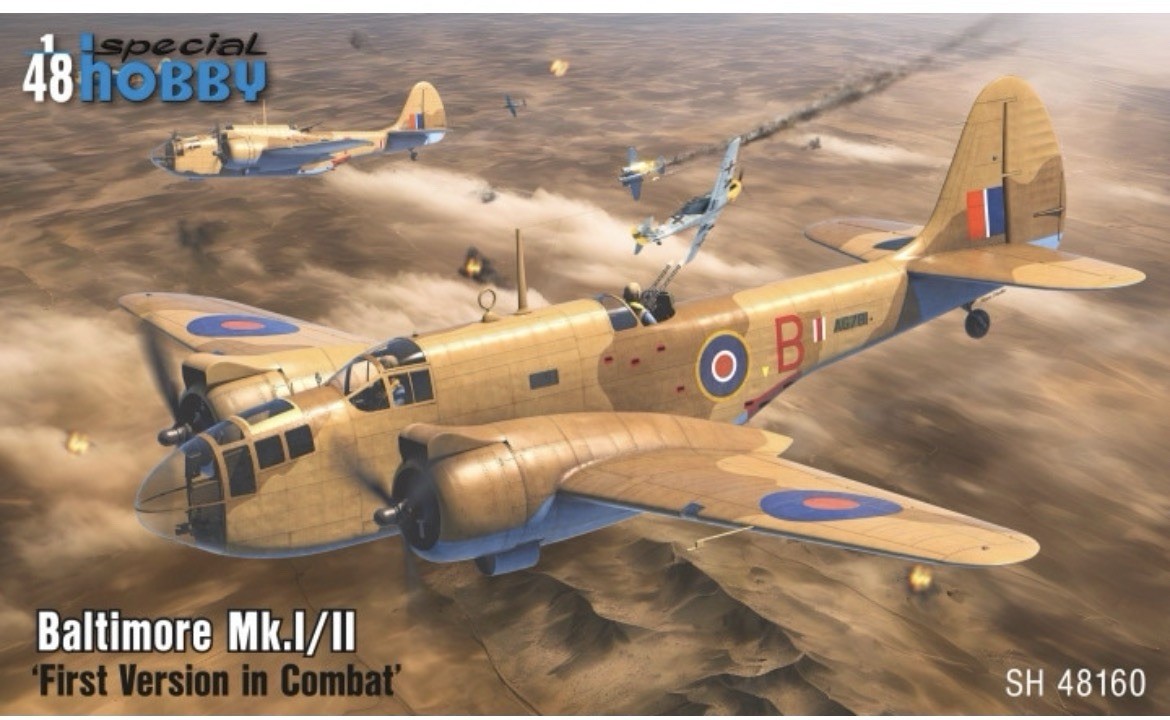 1/48 Special Hobby #48160 Baltimore Mk.I/II New Tool 1/48 Special Hobby #48160 Baltimore Mk.I/II New Tool