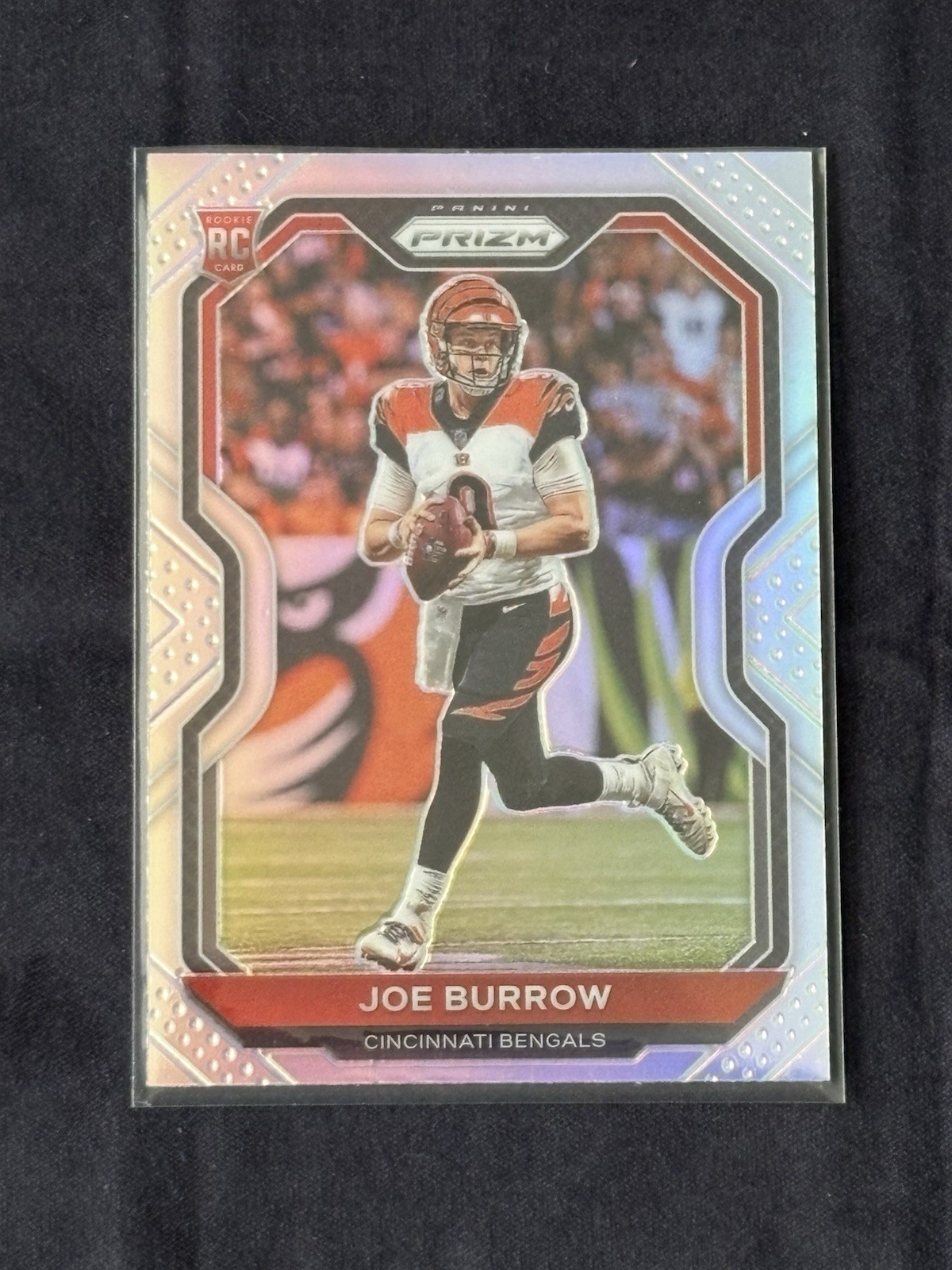2020 Panini Prizm - Rookie Joe Burrow #307 Silver Prizm (RC) 2020 Panini Prizm - Rookie Joe Burrow #307 Silver Prizm (RC)