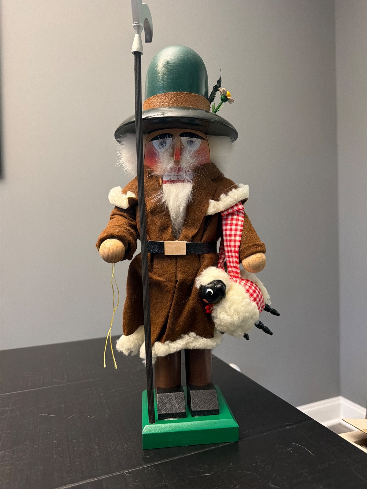 Vintage - Steinbach German Nutcracker, Brown Coat Shepherd, S710, 15 inch Vintage - Steinbach German Nutcracker, Brown Coat Shepherd, S710, 15 inch