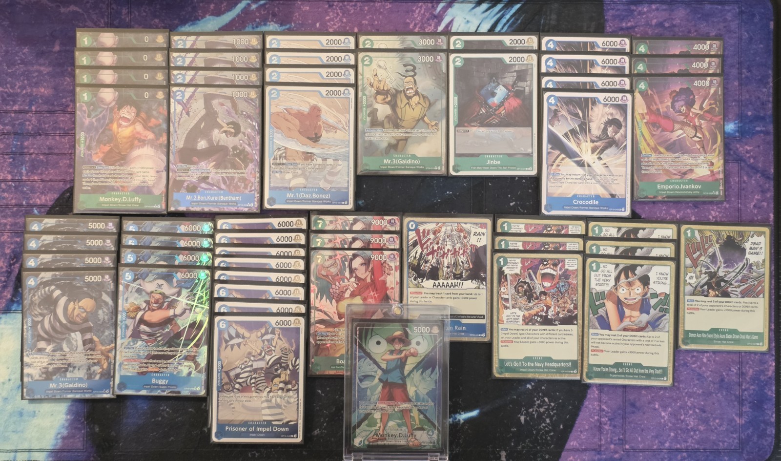 Monkey.D.Luffy OP16 Deck Monkey.D.Luffy OP16-022 Alternate Art leader Buggy OP16