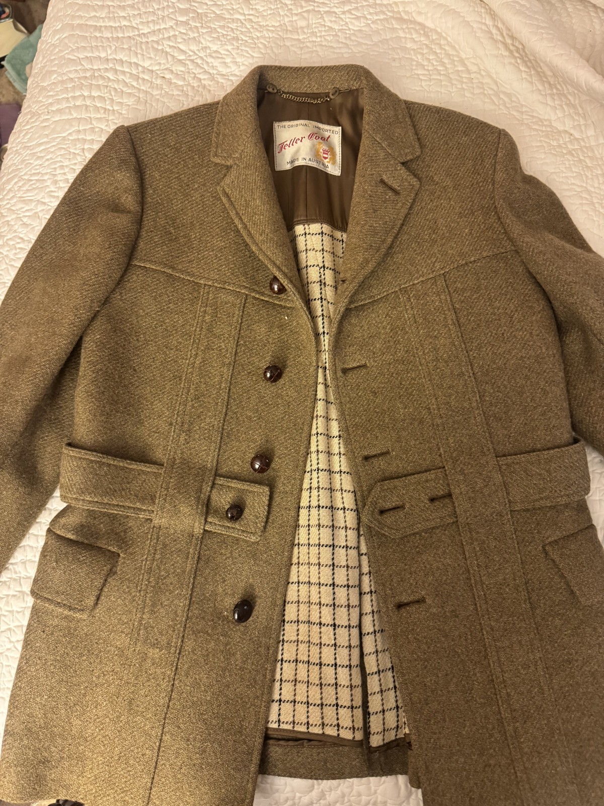 Vintage Teller Coat 