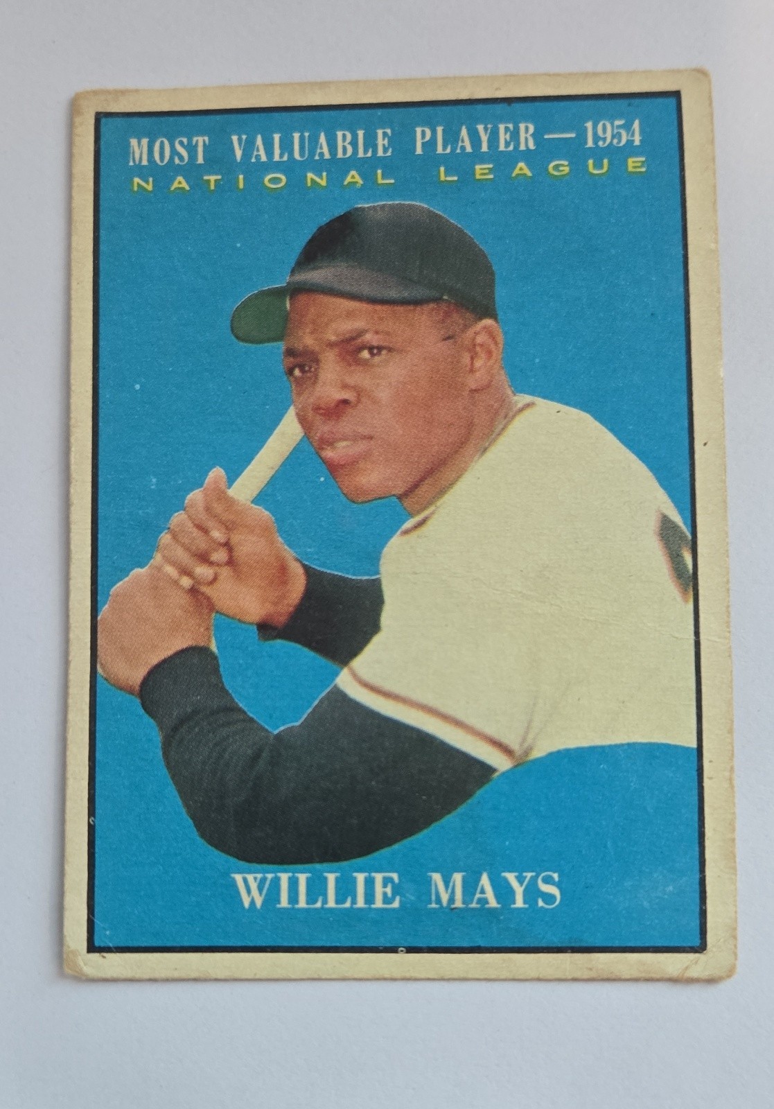 1961 Topps - Most Valuable Players Willie Mays #482 VG Condition Low Grade