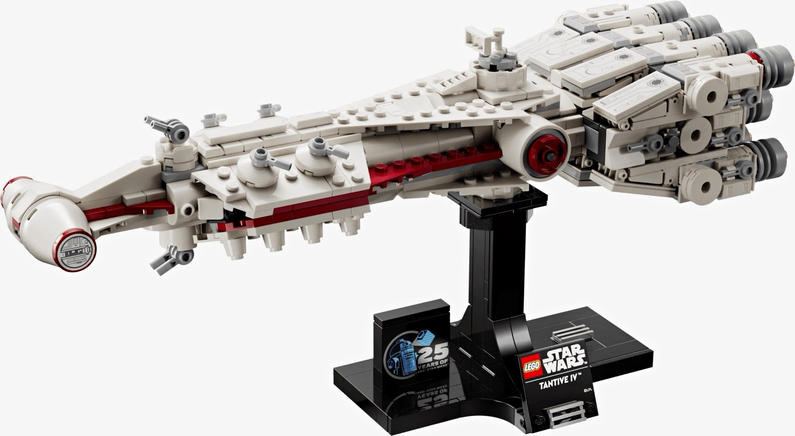 LEGO Star Wars Tantive IV 75376 Starship Collection 654pcs Display Stand 18+