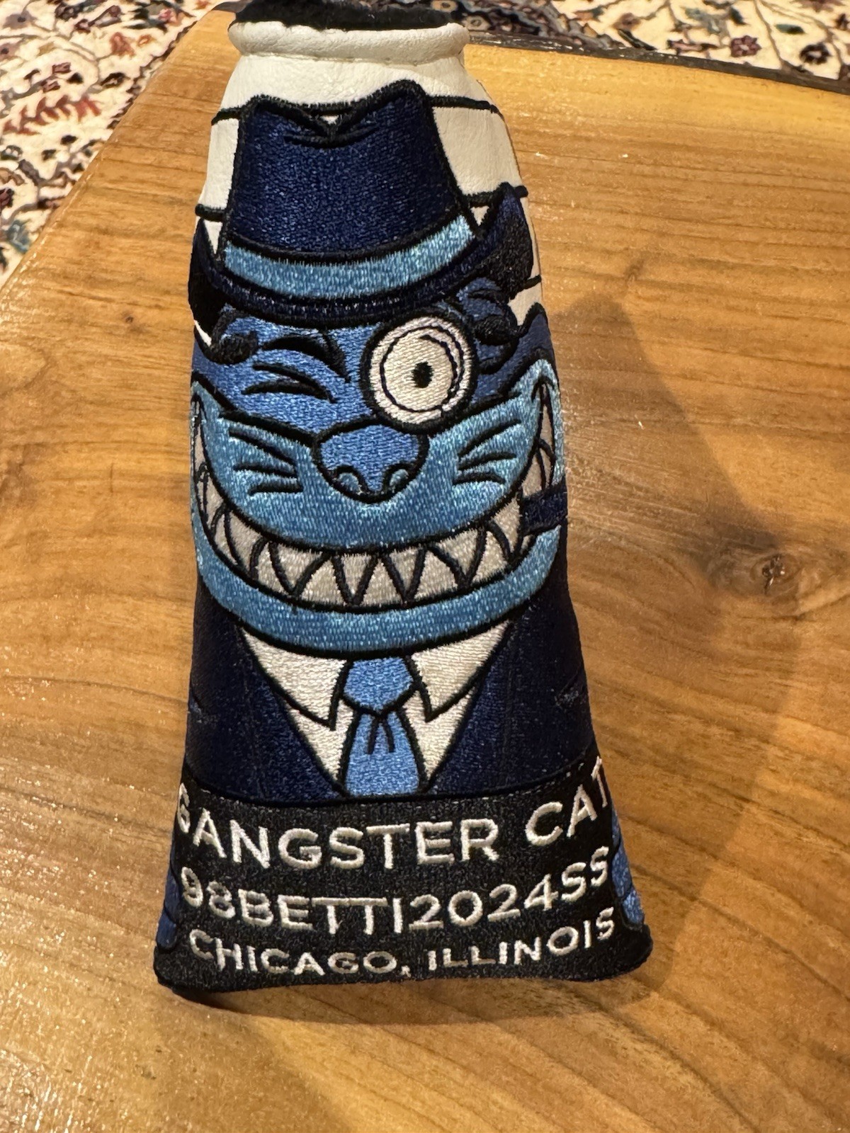 Bettinardi Gangster Cat Putter Head Cover New Bettinardi Gangster Cat Putter Head Cover New