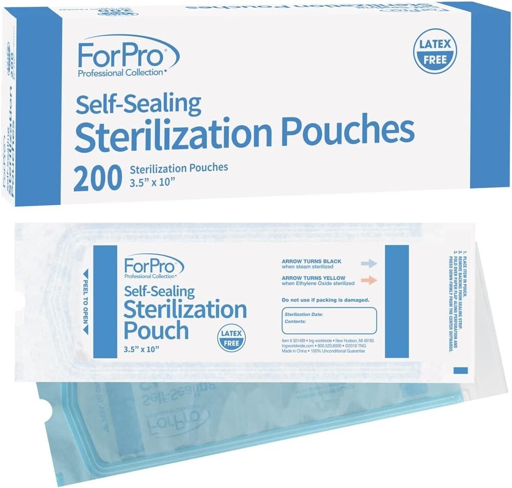 200 bolsas de esterilización de esterilizadoras para autoclave