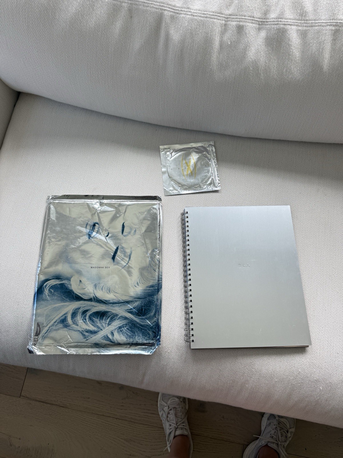 Madonna SEX 1992 First Edition Book + Erotica CD + Original Mylar Packaging
