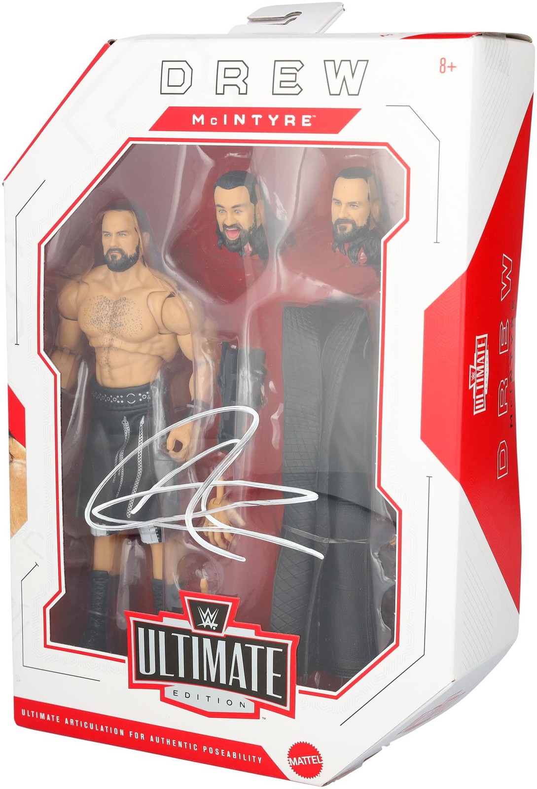 Drew McIntyre WWE Autographed Mattel Ultimate Edition Wave 26 Action Figure