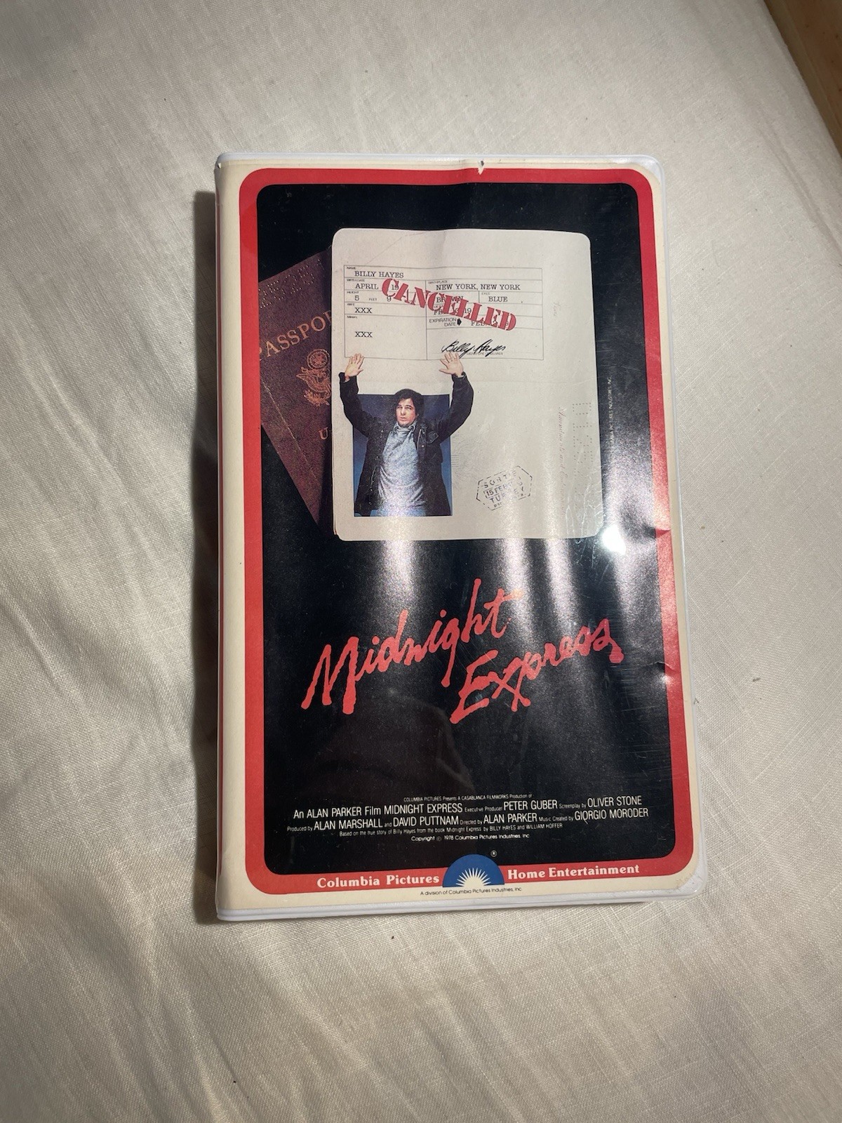 Midnight Express VHS  Clamshell Rare 1980 Release