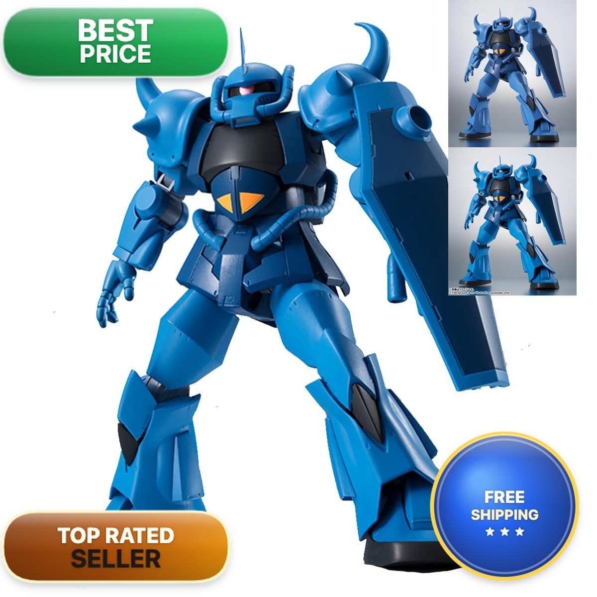 Tamashii Nations - Gundam - Ms-07 B Gouf Ver. A.N.I.M.E. Reissue Bandai Spirits Tamashii Nations - Gundam - Ms-07 B Gouf Ver. A.N.I.M.E. Reissue Bandai Spirits