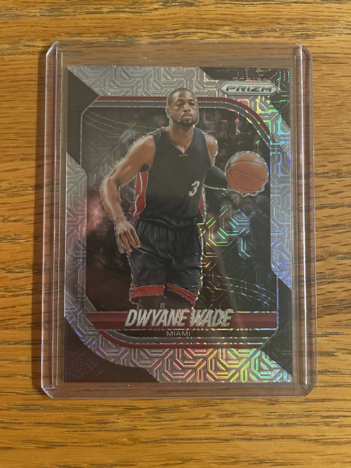 Dwyane Wade 2025-26 Panini Prizm Basketball #92 Mojo Prizm /25 Miami Heat