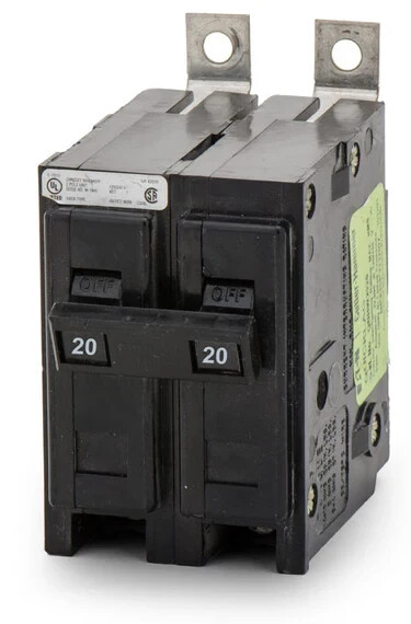 Eaton/Cutler-Hammer QBHW2020 2 Pole Circuit Breaker *TAKE OUT BREAKER