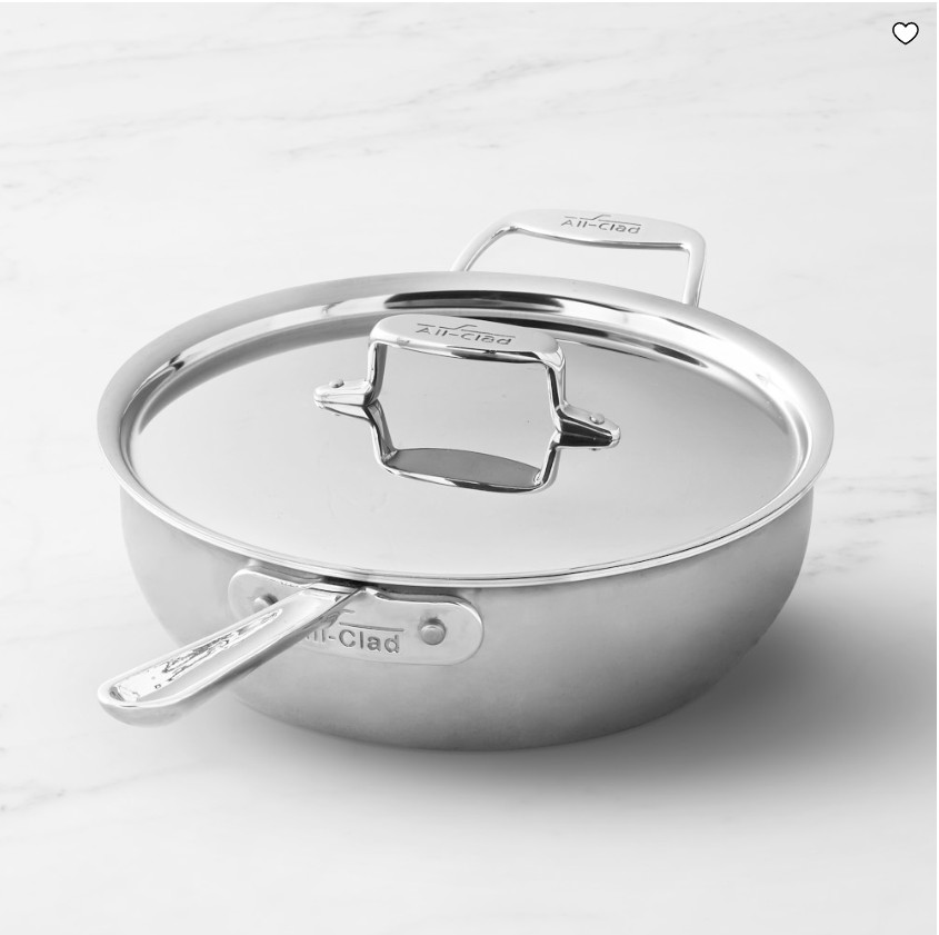 All-Clad D5® Polished Stainless-Steel Essential Pan All-Clad D5® Polished Stainless-Steel Essential Pan