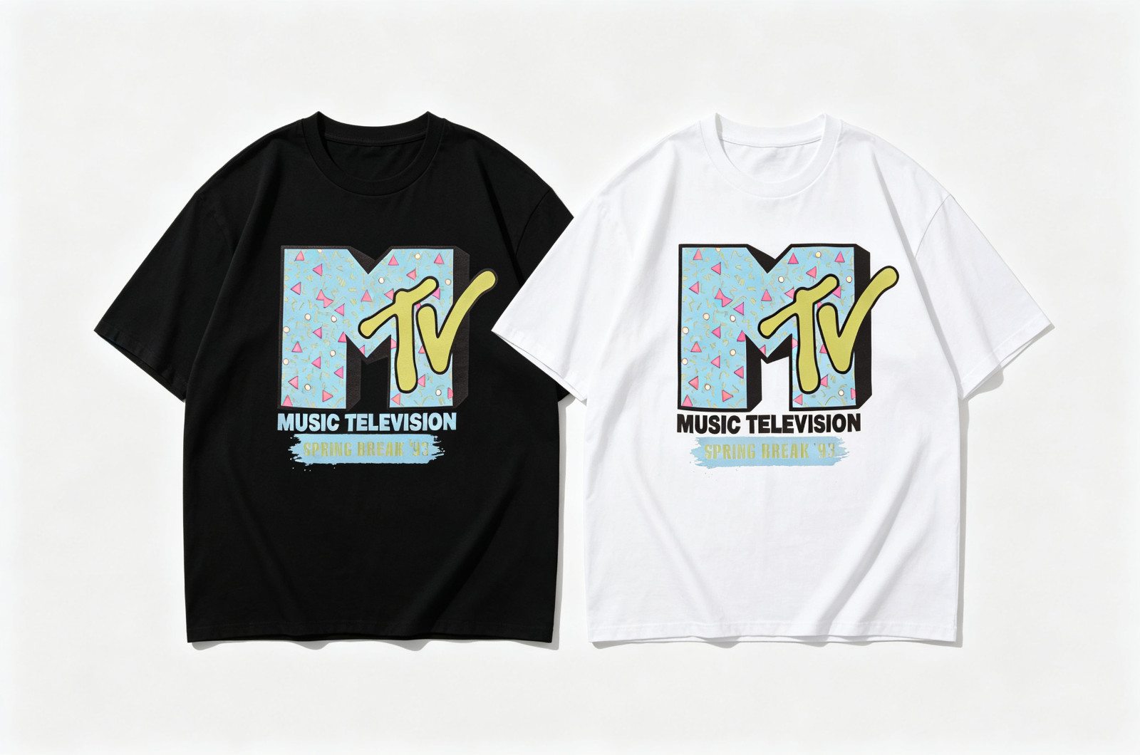 MTV Spring Break 93 Retro 90s Music Television T-Shirt SIZE S-5XL