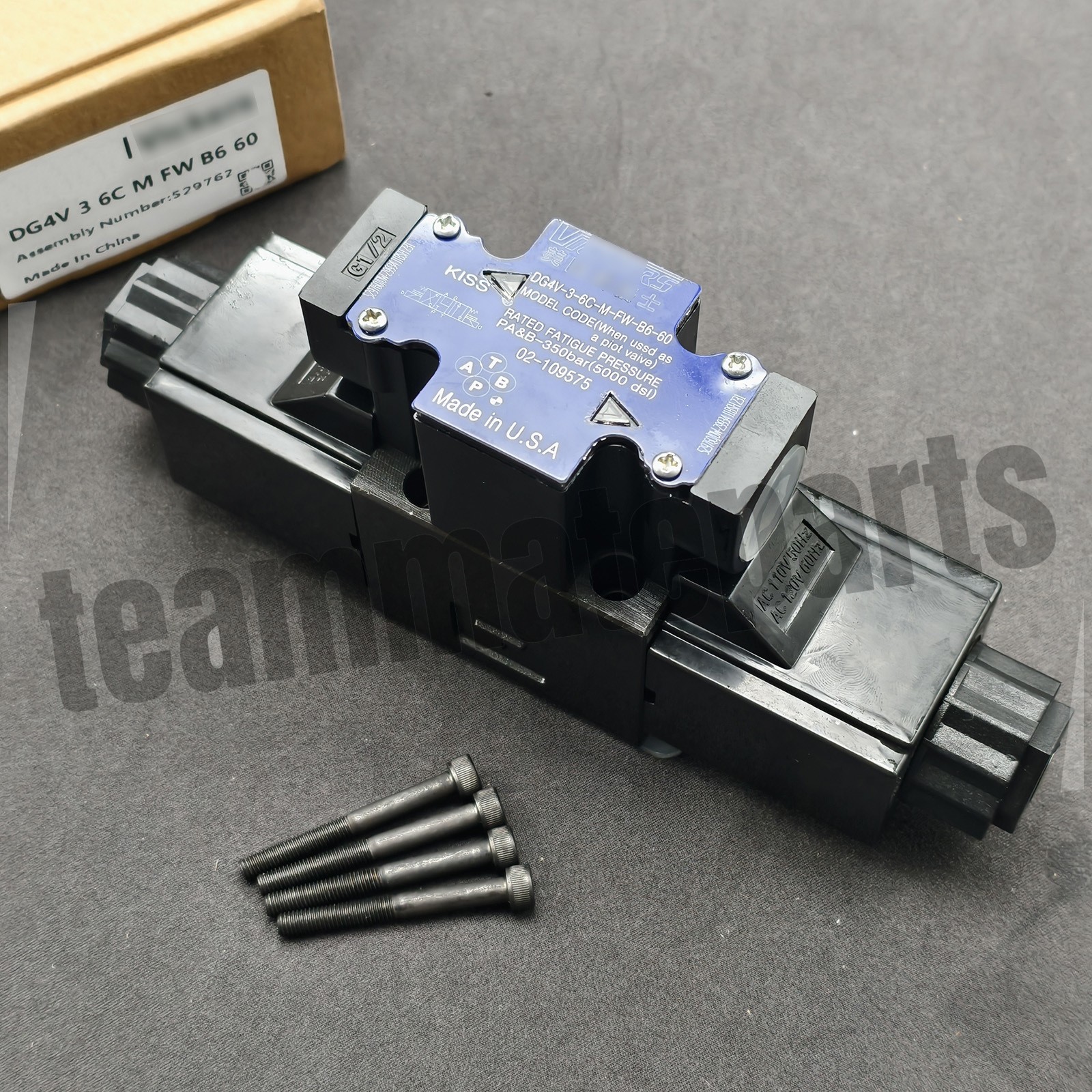 1pcs New Directional Control Valve for Vickers DG4V-3-6C-M-FW-B6-60