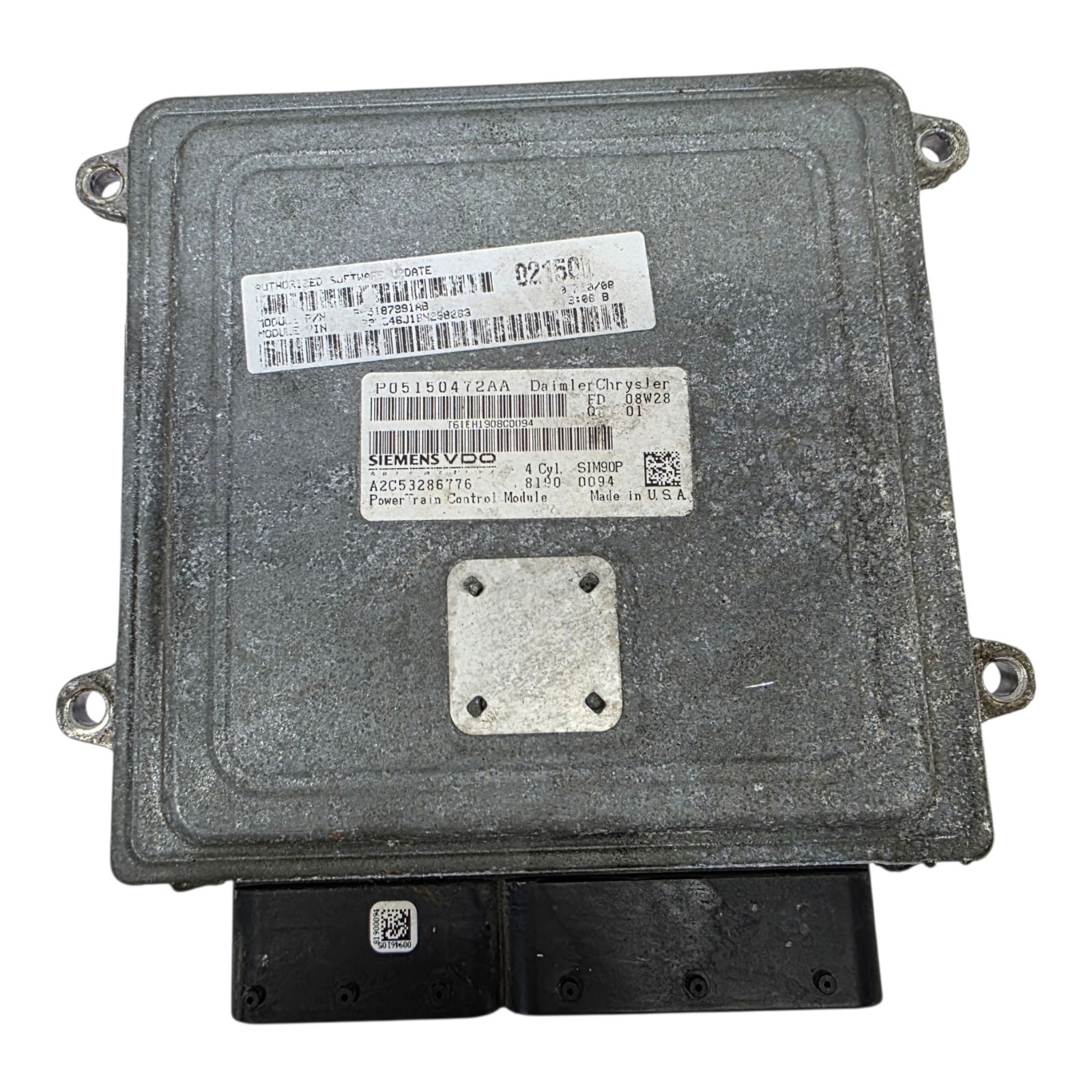 2007-2010 Dodge Avenger Chrysler Sebring 2.4L ECM PCM Engine Computer 05150472AA
