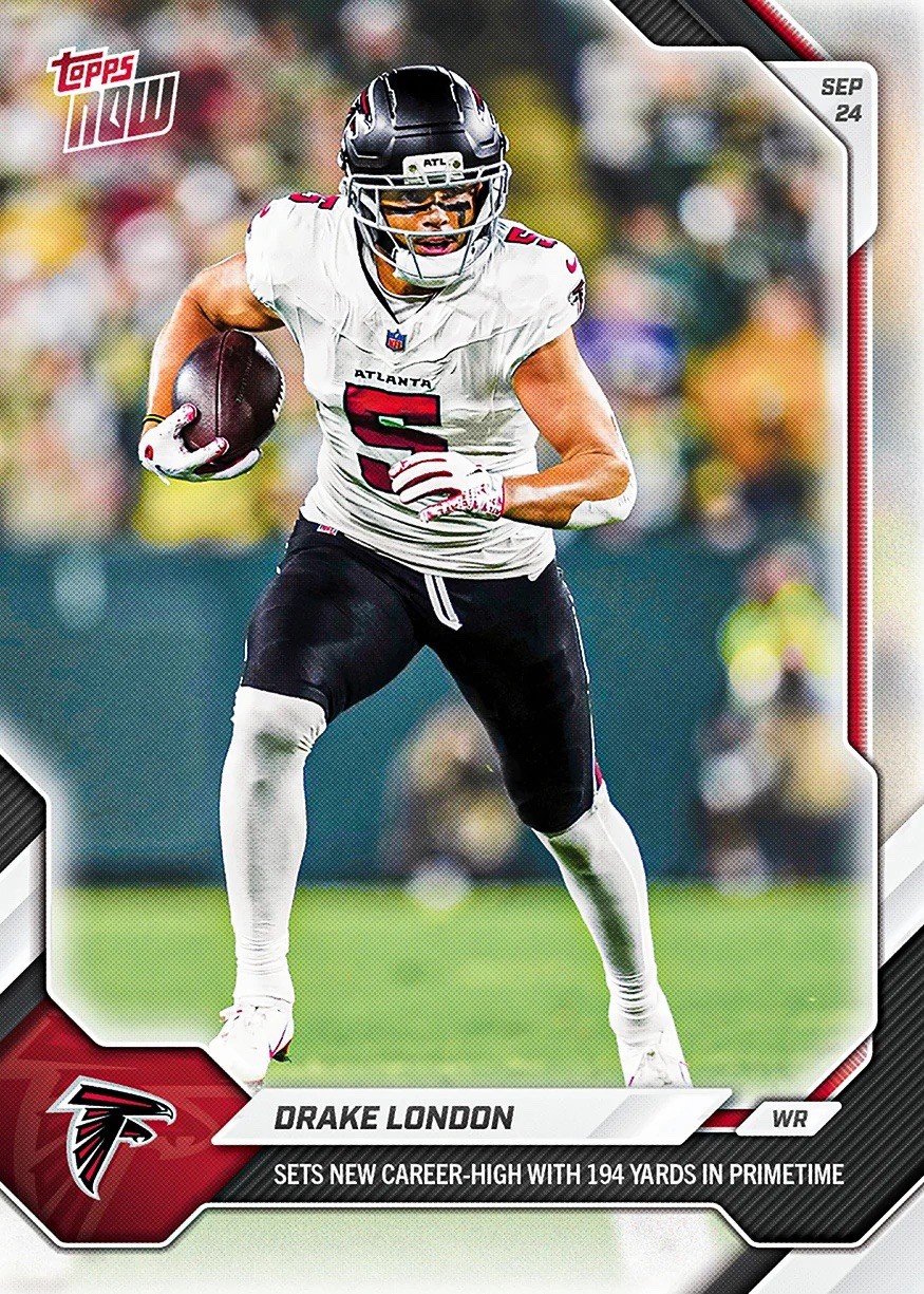 *PRE SALE* Drake London - 2026 NFL Topps NOW® - Card 30