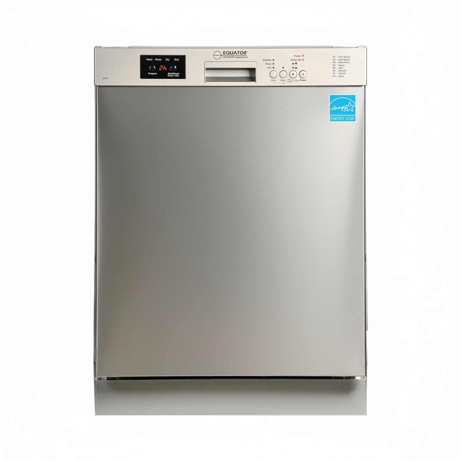 Equator 24 in Dishwasher 14 place+Wine Rack 3.4g Built-in QUIET 51 dB 110V EStar