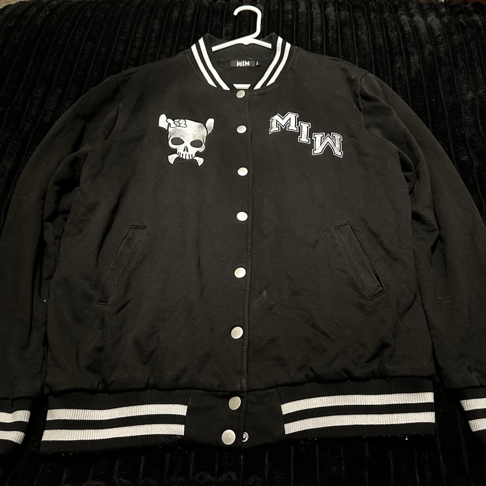Motionless In White Vinny Mauro 570 Bomber Varsity Jacket 2XL