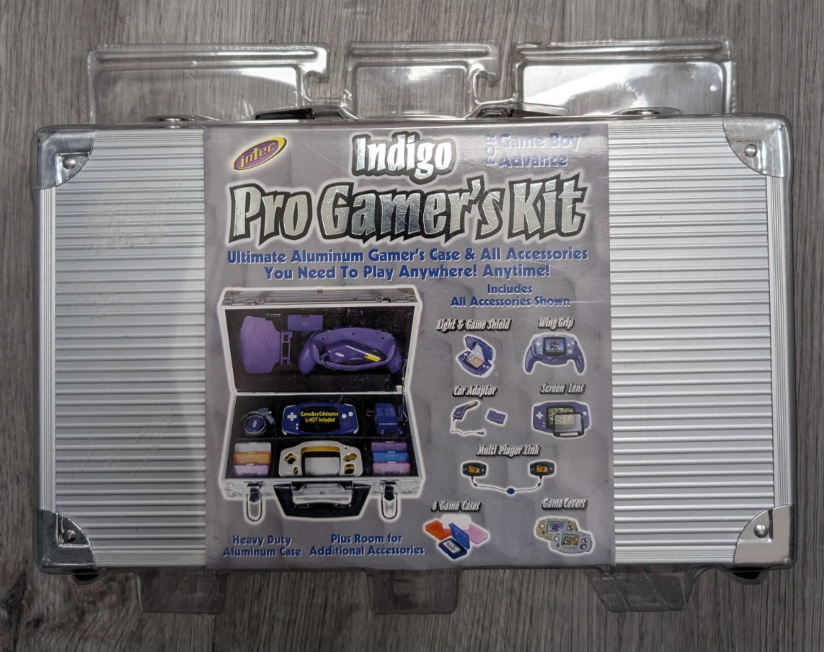 Intec Indigo Pro Gamer's Kit for Nintendo Game Boy Advance Brand New