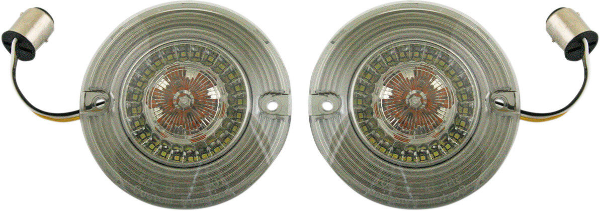 LED Front Dynamic Ringz Flat Probeam Turn Signal Inserts PB-AW-1157-T LED Front Dynamic Ringz Flat Probeam Turn Signal Inserts PB-AW-1157-T