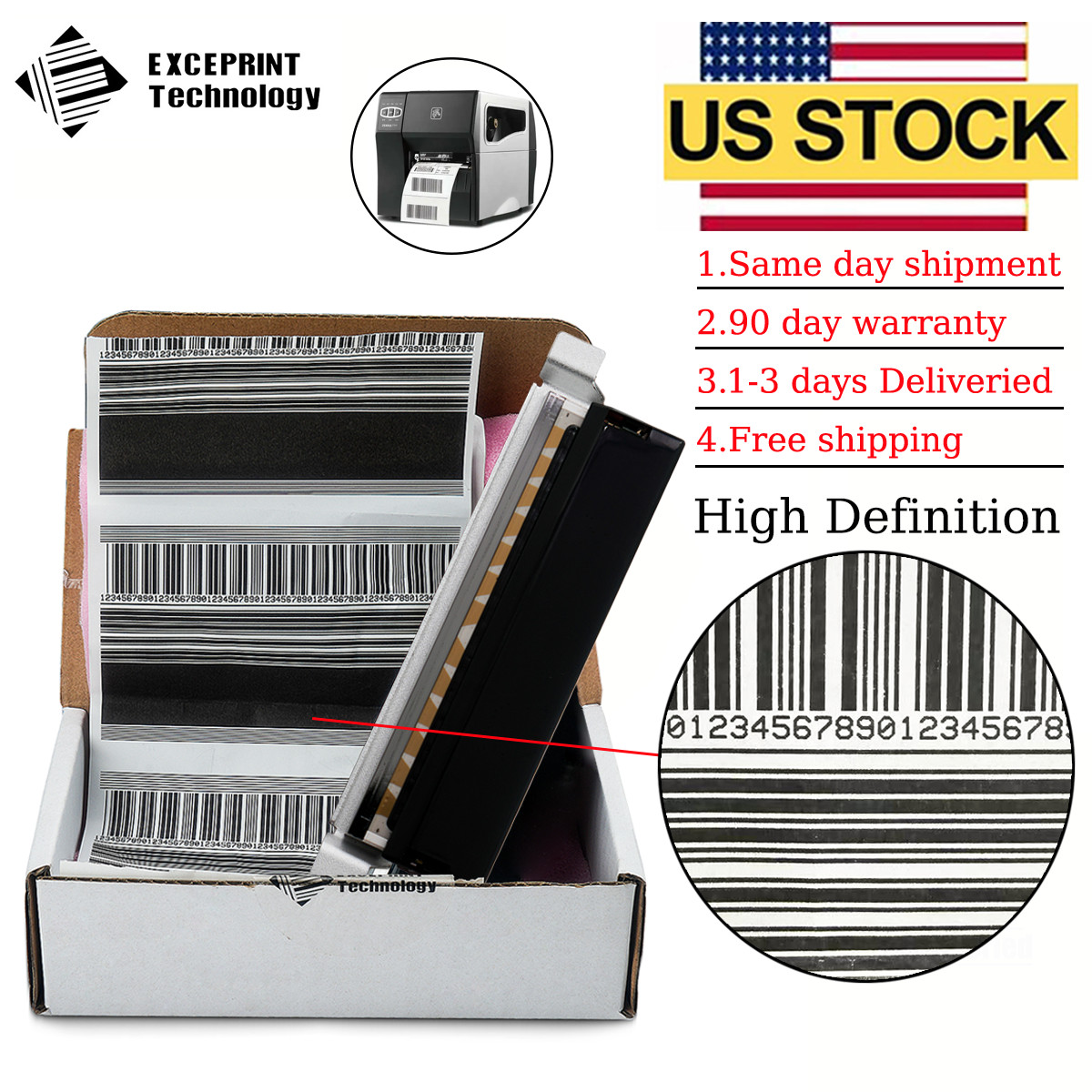 ✅ Printhead for Zebra ZT210 ZT220 ZT230 Thermal Printer 203dpi P1037974-010 US ✅ ✅ Printhead for Zebra ZT210 ZT220 ZT230 Thermal Printer 203dpi P1037974-010 US ✅