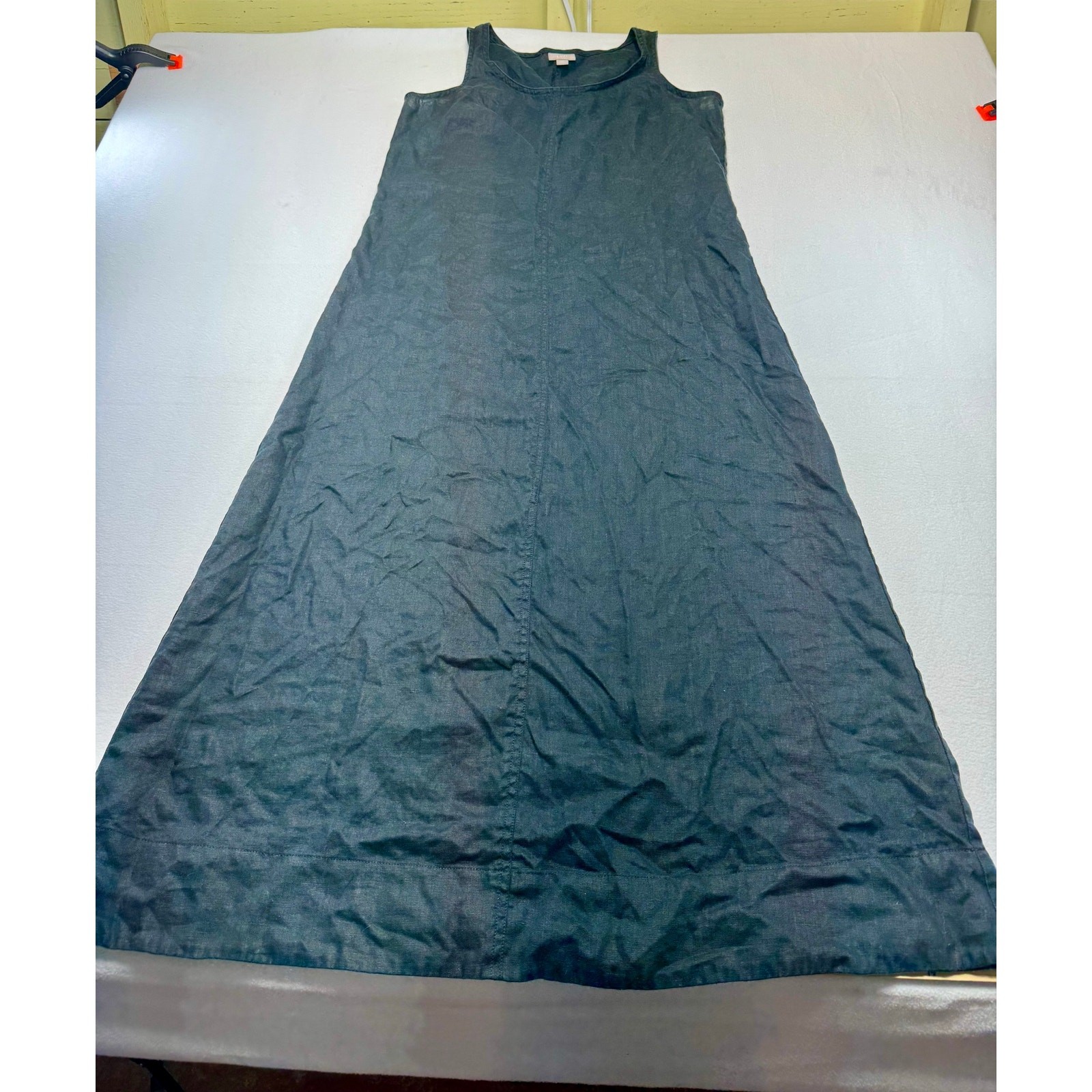 J jill 100% linen dress gothic natural witchy Lagenlook Coastal Grandma 0060A2 J jill 100% linen dress gothic natural witchy Lagenlook Coastal Grandma 0060A2