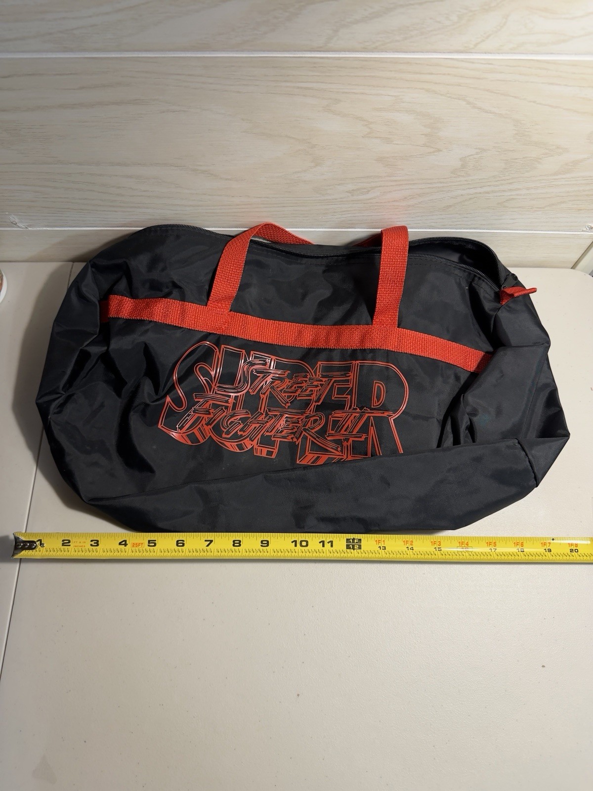 VINTAGE SUPER STREET FIGHTER II X CAPCOM DUFFEL BAG 90s Nintendo VINTAGE SUPER STREET FIGHTER II X CAPCOM DUFFEL BAG 90s Nintendo