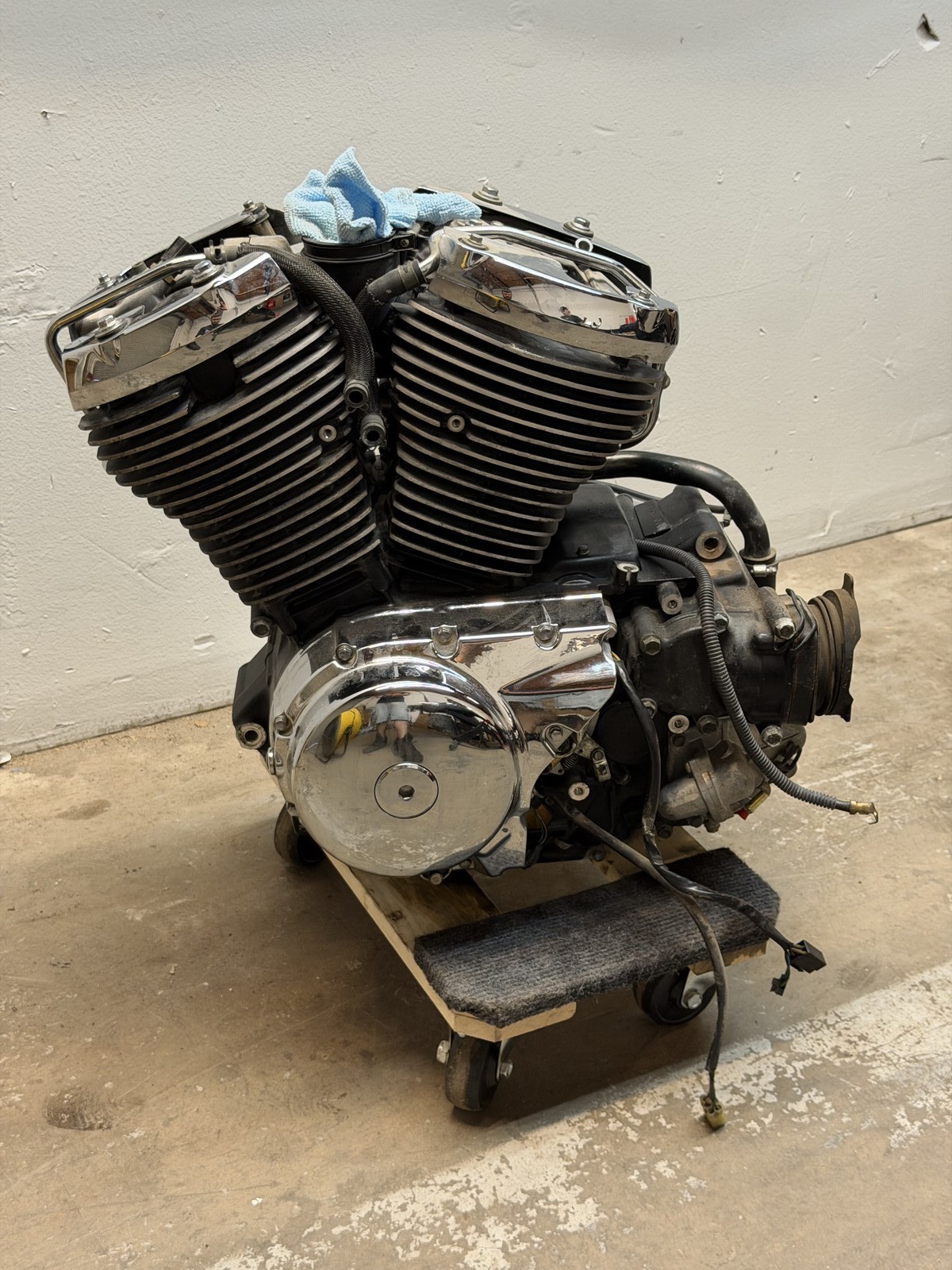 05-09 Suzuki Boulevard C50T VL800 Engine Motor Transmission 15k Miles *RUNS*