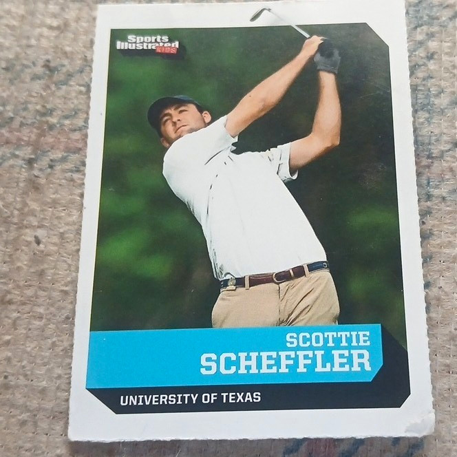 Sports Illustrated 2017 SI for Kids Series 5 Scottie Scheffler #640 Texas Golf Sports Illustrated 2017 SI for Kids Series 5 Scottie Scheffler #640 Texas Golf