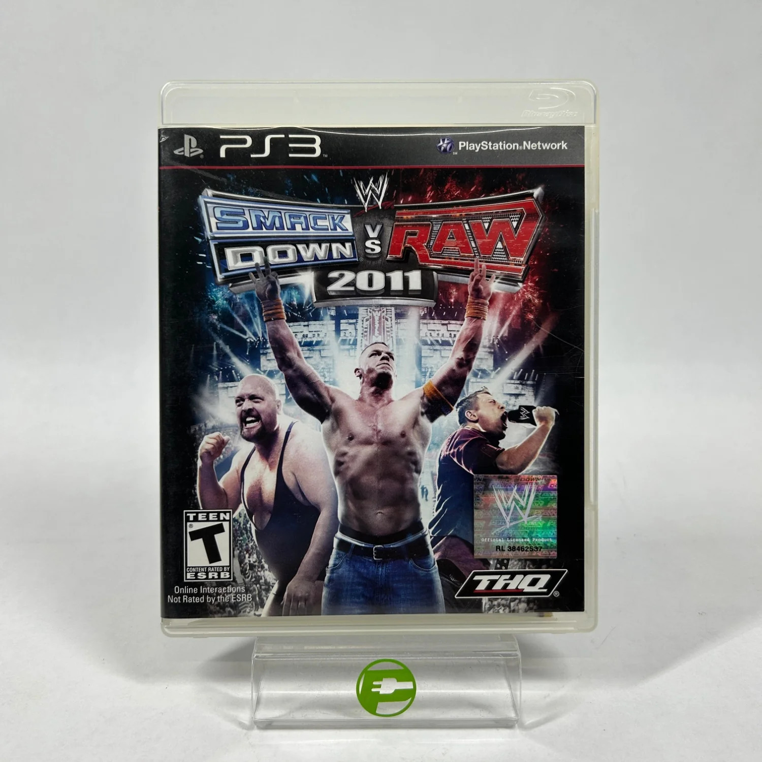 WWE Smackdown vs. Raw 2011 (Sony PlayStation 3 PS3, 2011) Video Game