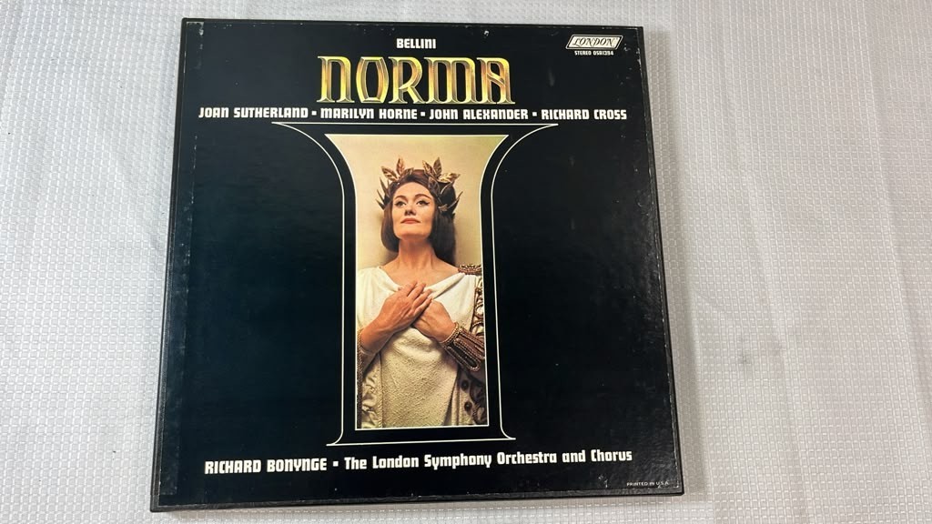 Bellini Norma Joan Sutherland Marilyn Horne London ffrr 3x LP Box Set Bellini Norma Joan Sutherland Marilyn Horne London ffrr 3x LP Box Set