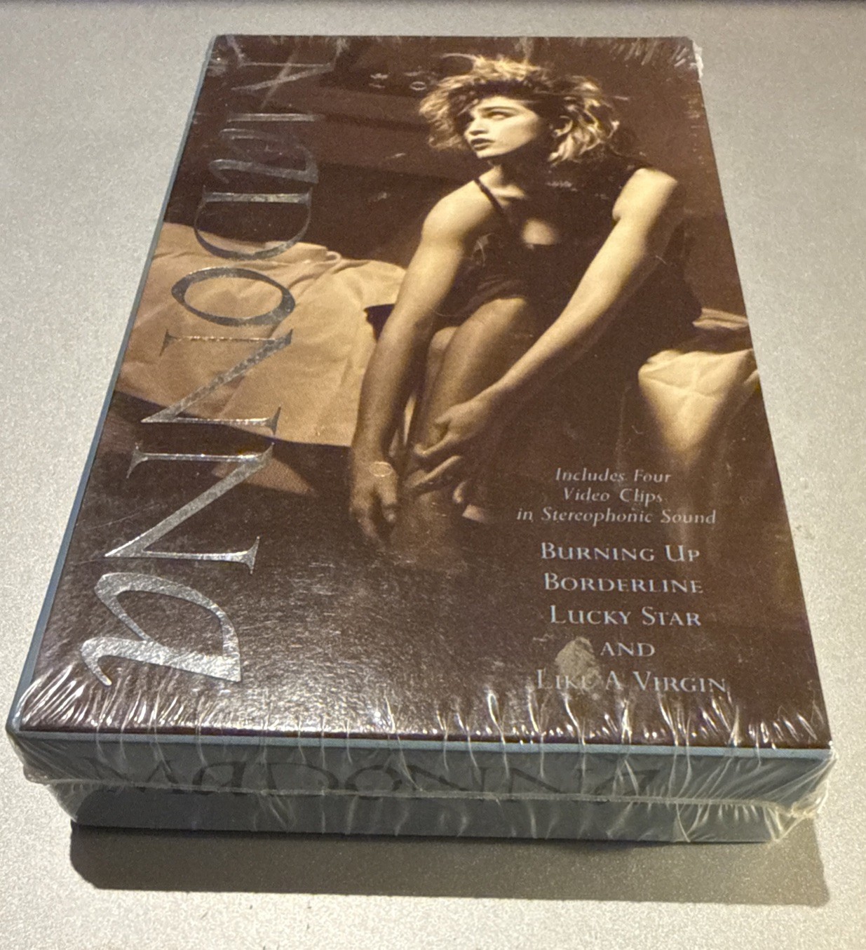 Vintage MADONNA 4 Video Clips ~ BETAMAX Beta Tape  ~ Lucky Star, Borderline...