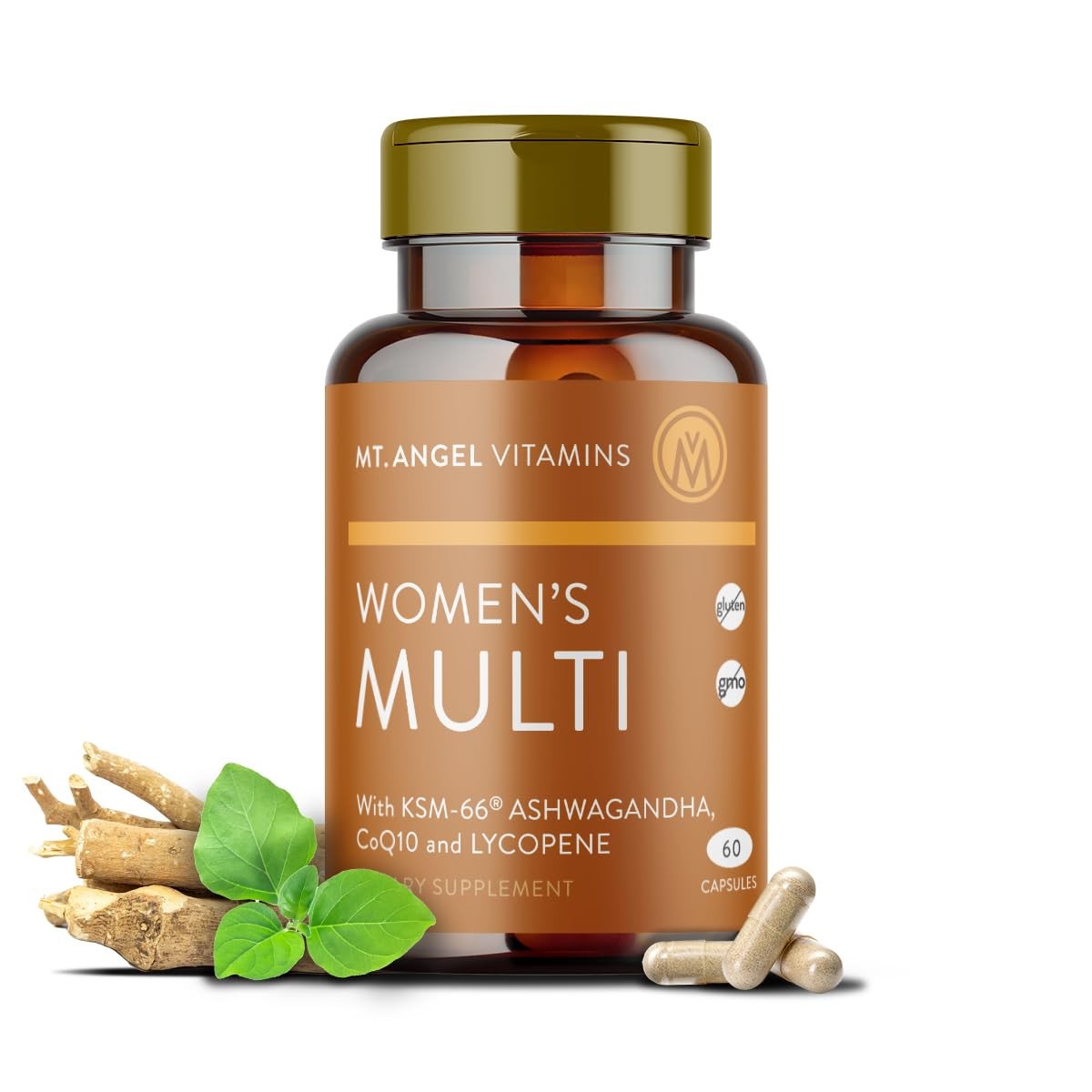 Mt. Angel Vitamins  Daily Womens Multivitamin  Adult Formula with Iron, Calci...