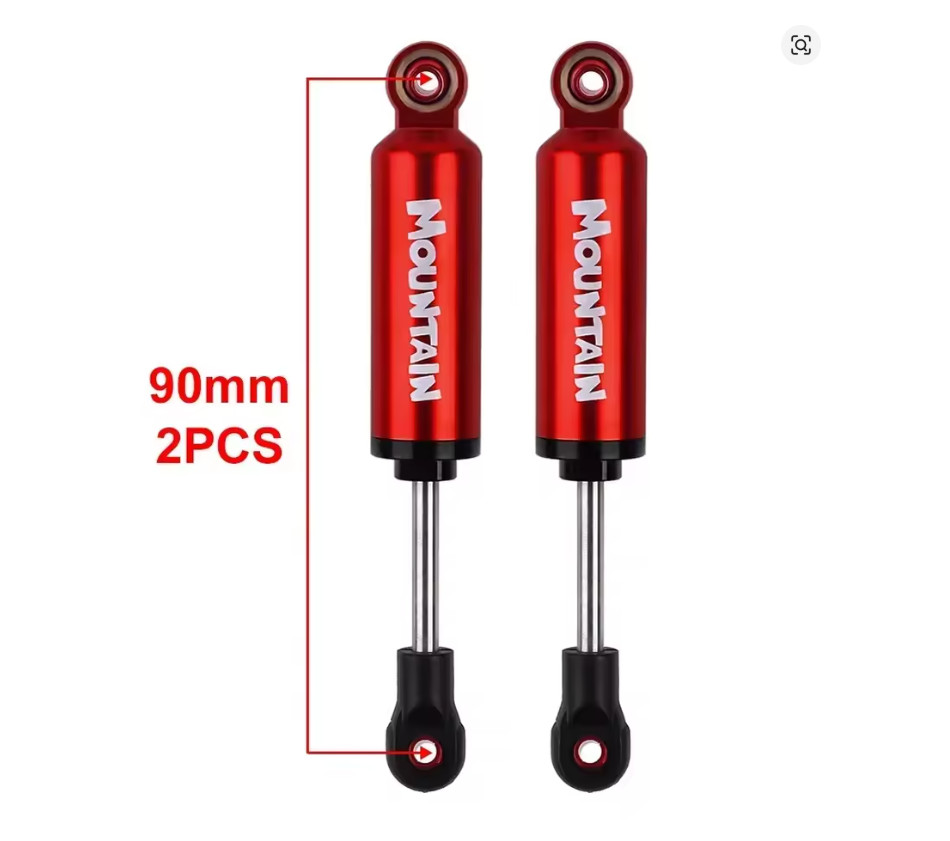 INJORA Built-in Spring Shock Absorber 90/100/110/120mm Damper For 1/10 RC Crawle