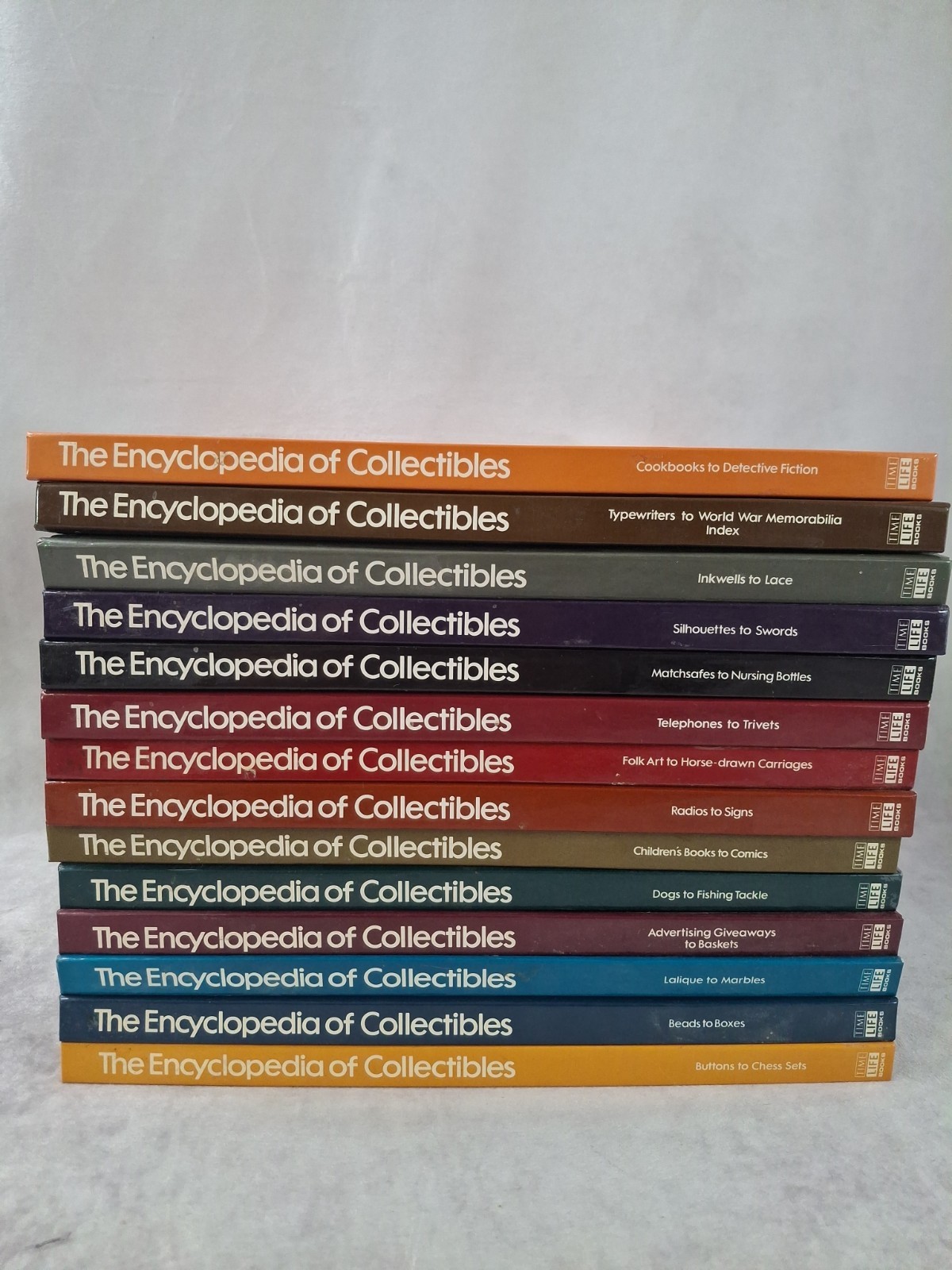 Vtg Time Life The Encyclopedia of Collectibles 14 Hardcover Set Vtg Time Life The Encyclopedia of Collectibles 14 Hardcover Set