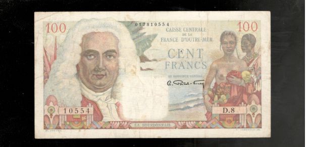 French Equatorial Africa, 1947, 100 Francs, P-24, CRISP VF+