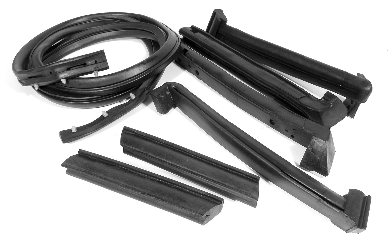 Corvette C4 Weatherstrip Kit Convertible Top 7Pc 1986-1996
